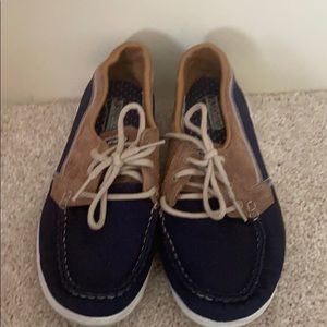 Blue and brown sketchers